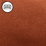 brushed twill burnt amber flat 2