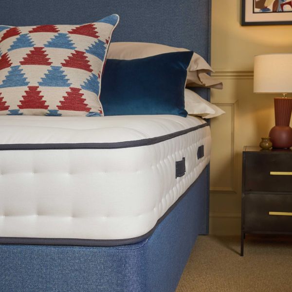 Boutique Hotel Collection BOUTIQUE WOOL semi dressed angled border shot Faye HB Slim Base in Panaz Marna Denim