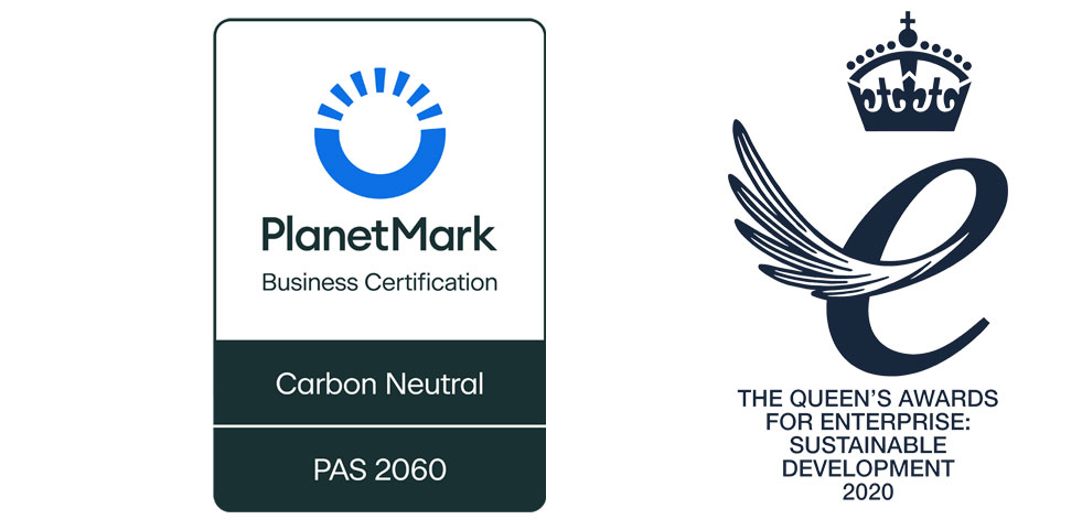 PlanetMark Carbon Neutral / The Queen's Awards for Enterprise